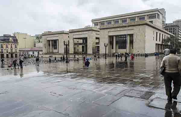 08 - Colombia - Bogota - plaza Bolivar - palacio de Justicia